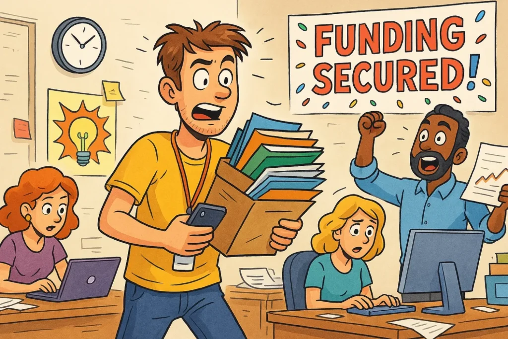VC Funding secured though chaos hasn't stopped from the Built to Soar Book by Greg Born